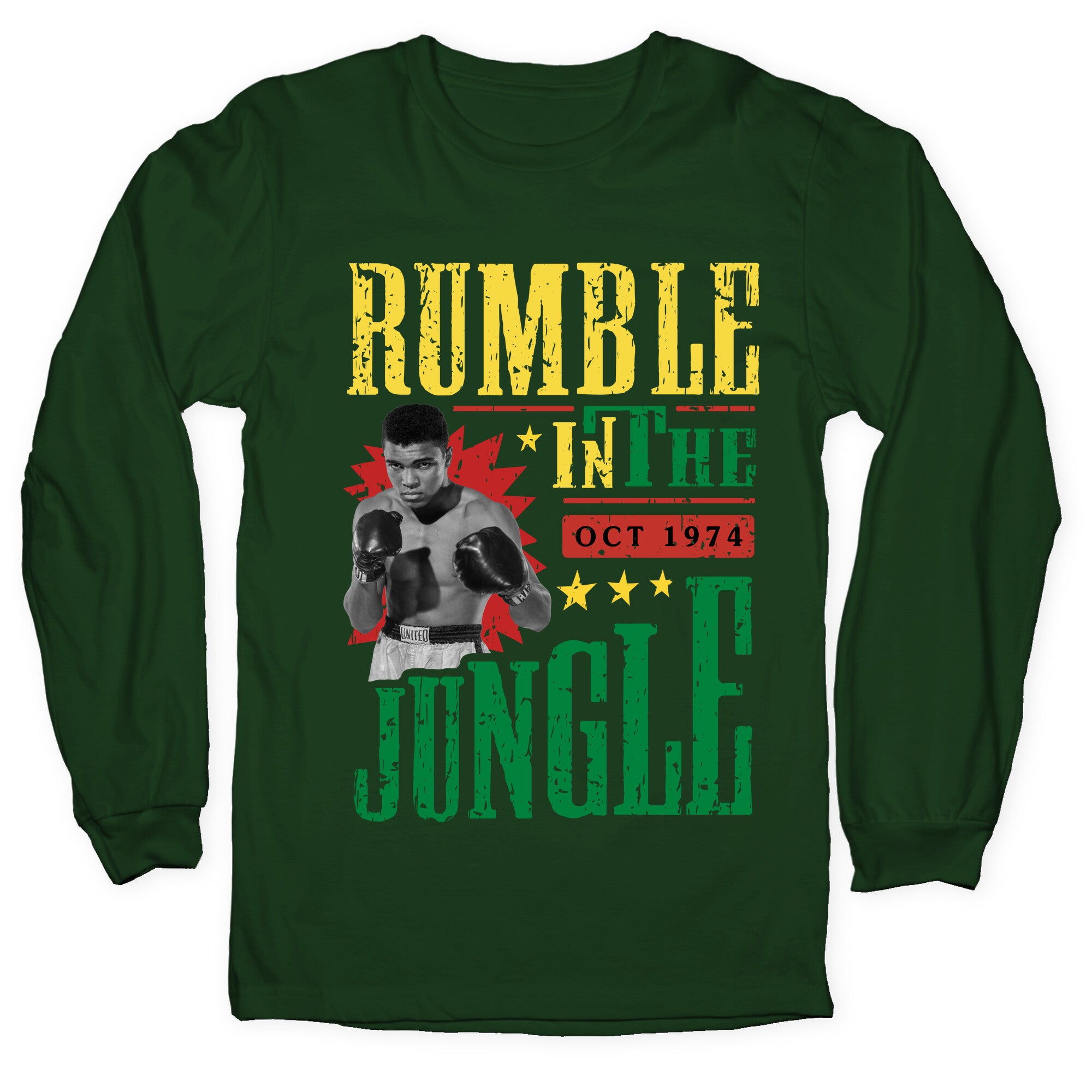 Rumble in the Jungle Longsleeve Tee